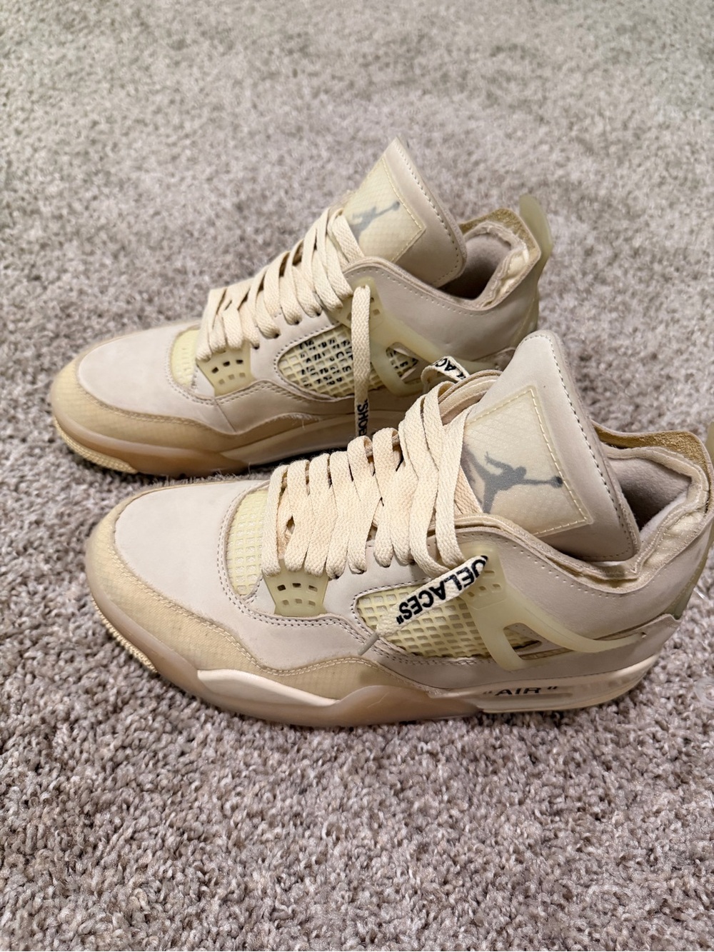 Jordan Men’s Sneakers in Sail/Cream